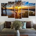 thumbnail image 4 of 5 Pcs DIY Sunset Scenery Combination Wall Stickers Home Decor Living Room Poster Self-adhesive Painting;5 Pcs DIY Sunset Scenery Wall Stickers Home Poster Self-adhesive Painting, 4 of 6