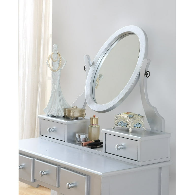 Zeke wood makeup vanity deals