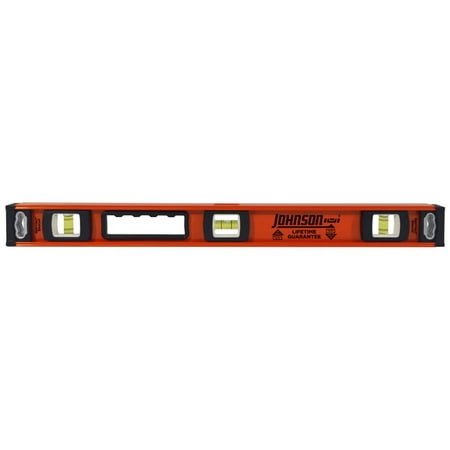 UPC: 0049448125326 | Johnson Level 24 Big J Pro® Heavy Duty I-Beam Aluminum Level