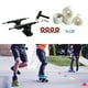 thumbnail image 4 of Camiones de patineta de 7 pulgadas, llave en T para reparación de patinetas longboard, aleación blanco, 4 of 9