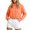 Orange #17, variant on DORKASM Womens Hoodies Long Sleeve Drawstring Trendy Crop Tops Crew Neck Slim Fit Fall Winter Fashion Pullover 2026 Lightweight Travel Sweatshirt Pink 2XL