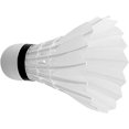 thumbnail image 2 of Juego de 8 volantes de bádminton, hechos de pluma de ganso, no de plástico, 2 of 3