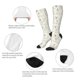 thumbnail image 3 of Fotbe Flower Rabbit Calcetas Divertidas Estampadas para Hombre y Mujer, Calcetas de Algodón hasta la Rodilla para Caminar, Correr, Enfermería y Embarazo, 3 of 6