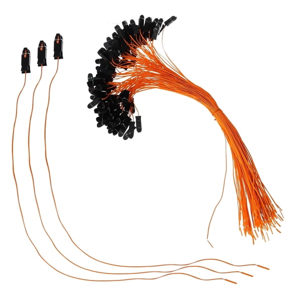 100PCS 50cm(19.68in) Fireworks Firing System Igniter Connecting Wire Fuse Cord for Parties, Weddings & Celebrations