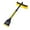 Yellow, variant on Extendable Snow Brush with Detachable Ice Scraper Wide Squeegee & Bristle Head Lightweight Body with No Scratch Winter Cleaning Tool for Cars & SUVs （Red）