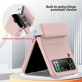 thumbnail image 4 of for Samsung Galaxy Z Flip 4 Frosted Case Cover, Heavy Duty Card Slot Slim Hard Rugged Hinge Covered Case Hinge Protective Full Coverage Case Armor for Samsung Galaxy Z Flip 4 5G, Pink, 4 of 7