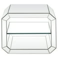 thumbnail image 2 of ACME Dominic Rectangular Accent Table in Mirrored, 2 of 5