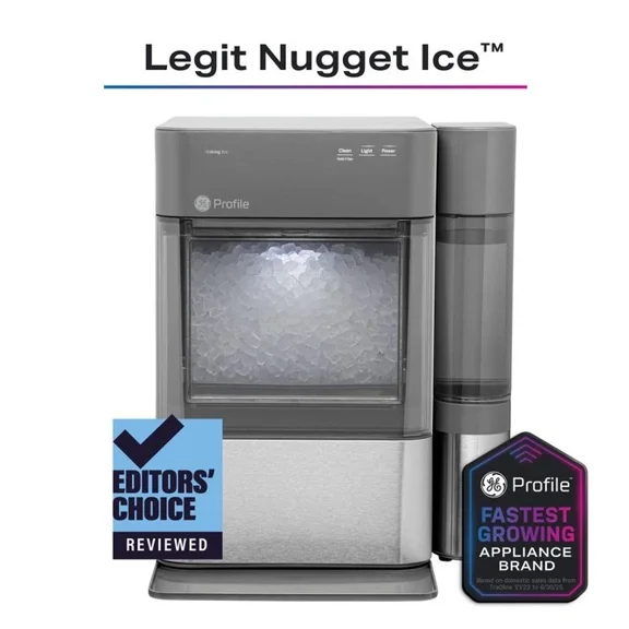 Restored GE XPIO13SCSS Profile Opal 2.0 Ice Maker with Sidetank, Stainless Steel (Refurbished)