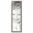 thumbnail image 2 of ArtToFrames 14" x 48" Aged White Gold Picture Frame, 14x48 inch Silver Wood Poster Frame (WOM-2036),  Pack, 2 of 7