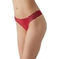 thumbnail image 2 of B.tempt'd by Wacoal Women's B Bare Thong Panties, Red Medium, 2 of 2