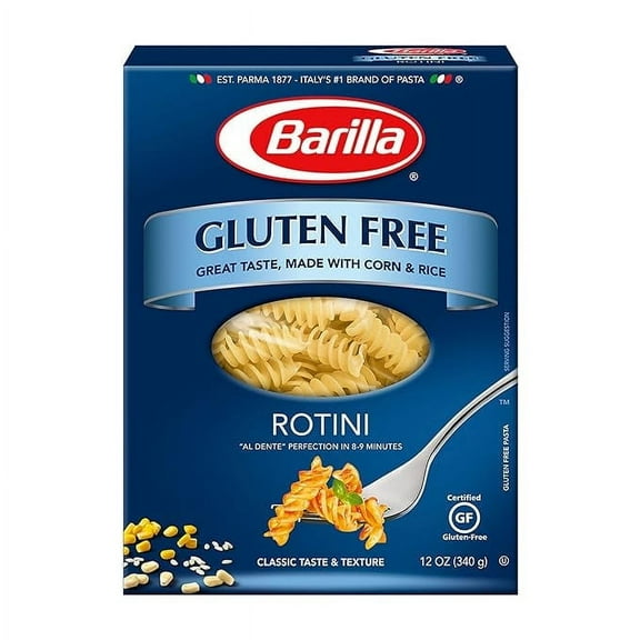 BARILLA Gluten Free Rotini, 12 Ounce pack of 2
