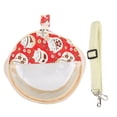 thumbnail image 2 of Bolsa visible para mascotas al aire libre forro de gamuza de cristal cómoda bolsa portátil para hámster loros para planeadores del azúcar ardillas y hámsteres ANGGREK Otros, 2 of 8
