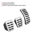 thumbnail image 3 of Pedal 3pcs Lef Hand Driving Stainless Steel Accelerator Brake Pedals Manual Gear Fit for, 3 of 8