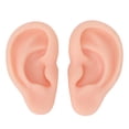 thumbnail image 3 of Artificial Ear Model, Easy Use Silicone Ear Model Reusable Simulation Soft  For Earrings Display For Ear  Exercise Light Skin Color,Medium Skin Color,Deep Skin Color, 3 of 8