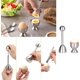 thumbnail image 5 of Accesorios para galletas de huevo para huevos blandos, removedor de cuencos de acero inoxidable, pastel Afortunado Sencillez, 5 of 5