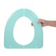 thumbnail image 5 of UPOUART Protector Impermeable Para Asiento De Inodoro Verde Plástico Con Superficie Antideslizante Y Plegable, 5 of 8