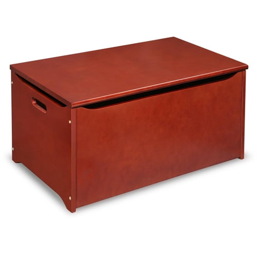 cherry wood toy box