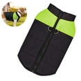 thumbnail image 2 of Chaqueta impermeable de invierno para mascotas, chaleco acolchado cálido para mascotas con correa de doble anillo en D para clima frío, ropa deportiva con cremallera para mascotas pequeñas, medianas, 2 of 8