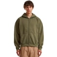 thumbnail image 3 of Build Your Brand Mens Vintage Heavy Full Zip Hoodie, 3 of 4