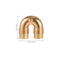thumbnail image 2 of 1pc Professional Trumpet Bending Neck Trumpet Accessory Musical Instrument Accessory (Golden), 2 of 9