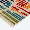 thumbnail image 4 of Loomaknoti Fortune Drusillar 2' x 3' Red Geometric Indoor/Outdoor Accent Rug, 4 of 6