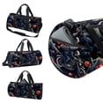 thumbnail image 3 of Motorcycle Large Capacity Sports Bag, nice for Luggage, Travel Tote, Soccer, and Weekender Use, with 17.7-inch Size and Interior Zipper Pocket, 3 of 6