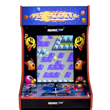 Arcade1Up - Bandai Namco Pac-Mania Legacy Edition Arcade with Riser & Lit Marquee - Multi