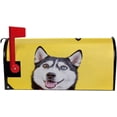 thumbnail image 5 of Coolnut Mailbox Covers, Magnetic Standard Size Funny Husky Seasonal Mail Wraps for Home Outdoor Decor, 20.7"x18.03", 5 of 5