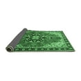 thumbnail image 2 of Ahgly Company Indoor Rectangle Medallion Emerald Green Traditional Area Rugs, 4' x 6', 2 of 4