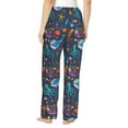 thumbnail image 3 of Balery Marine Inhabitants print Women's Pajama Pants,Ultra Lightweight Pjs,Lounge Pant-Large, 3 of 9