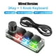thumbnail image 2 of 3 Key Gaming Keyboard, Mini 3 Key USB Mechanical Keyboard for Gaming PC, Programming Macro with Software OSU HID Standard Keyboard, 2 of 5