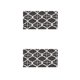 thumbnail image 4 of Wosthever Pegatinas autoadhesivas impermeables para suelo, blíster negro y azul, pegatinas de vinilo de PVC para el hogar, cocina, sala de estar, papel negro 2piezas Wosthever CBP105765, 4 of 5