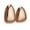 Rose Gold, variant on Yinanstore Hot Unisex Silicone Glitter Golden Plated Grills 2Pcs - Gold