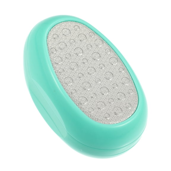 3 Pcs Foot File 3 in 1 Foot Callus Remover Pedicure Light Green Silver Tone ABS Stainless Steel 430