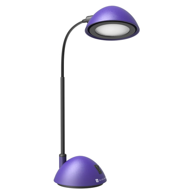 Adjustable Gooseneck Desk Lamp by Lavish Home (Purple) - Walmart.com
