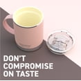 thumbnail image 4 of Asobu Ultimate Stainless Steel Ceramic Inner Coating Coffee Mug with Double Walled Copper Lining Insulation, 12 Ounces - (Pink), 4 of 9