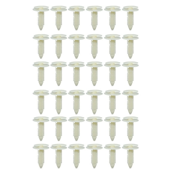 Sinyiin 30pcs Super Strong Nylon Door Panel Fasteners Corrosion Proof Vehicle Trim Retention Suitable for Automotive 363137