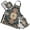 Beautiful Mandala, variant on Boho Mandala 5 Pcs Kitchen Set Heat Resistant Oven Mitts and Non-Slip Pot Holders with Adjustable Cooking Apron