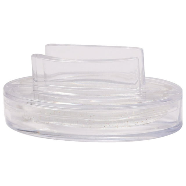 Miangastore Silicone Stamper Multi-Function Nail Art Stamper White 1 Set 2.9x1.7in