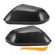 thumbnail image 1 of Reemplazo de tapa de espejo retrovisor izquierdo y derecho para automóvil Unique Bargains para Lincoln MKZ 2013-2017 1 juego de fibra de carbono negra, 1 of 6