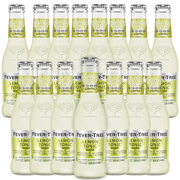 Fever Tree Lemon Tonic Water - Mixer & Soda - Refreshing Beverage for Cocktails & Mocktails 200ml Bottles