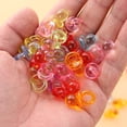 thumbnail image 3 of 50 chupetes pequeños de plástico acrílico mixto para bebé, para decoración de baby shower, mesas, regalos de fiesta y juegos., 3 of 7