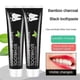 thumbnail image 3 of Fluoride Free Mint Toothpaste Natural Bamboo Activated Charcoal Teeth Whitening, 3 of 5