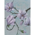 thumbnail image 2 of Popp, Grace 25x32 White Modern Wood Framed Museum Art Print Titled - Branches of Magnolia I, 2 of 4