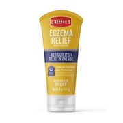 O'Keeffe's Eczema Relief Skin Protectant Body Cream, 5 Ounce, 48 Hour Itch Relief, All Skin Types