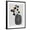 Black Frame, variant on Art.com Decorated Vase with Plant III Art Print by Melissa Wang, Black Frame Wall Art, 17" x 21"
