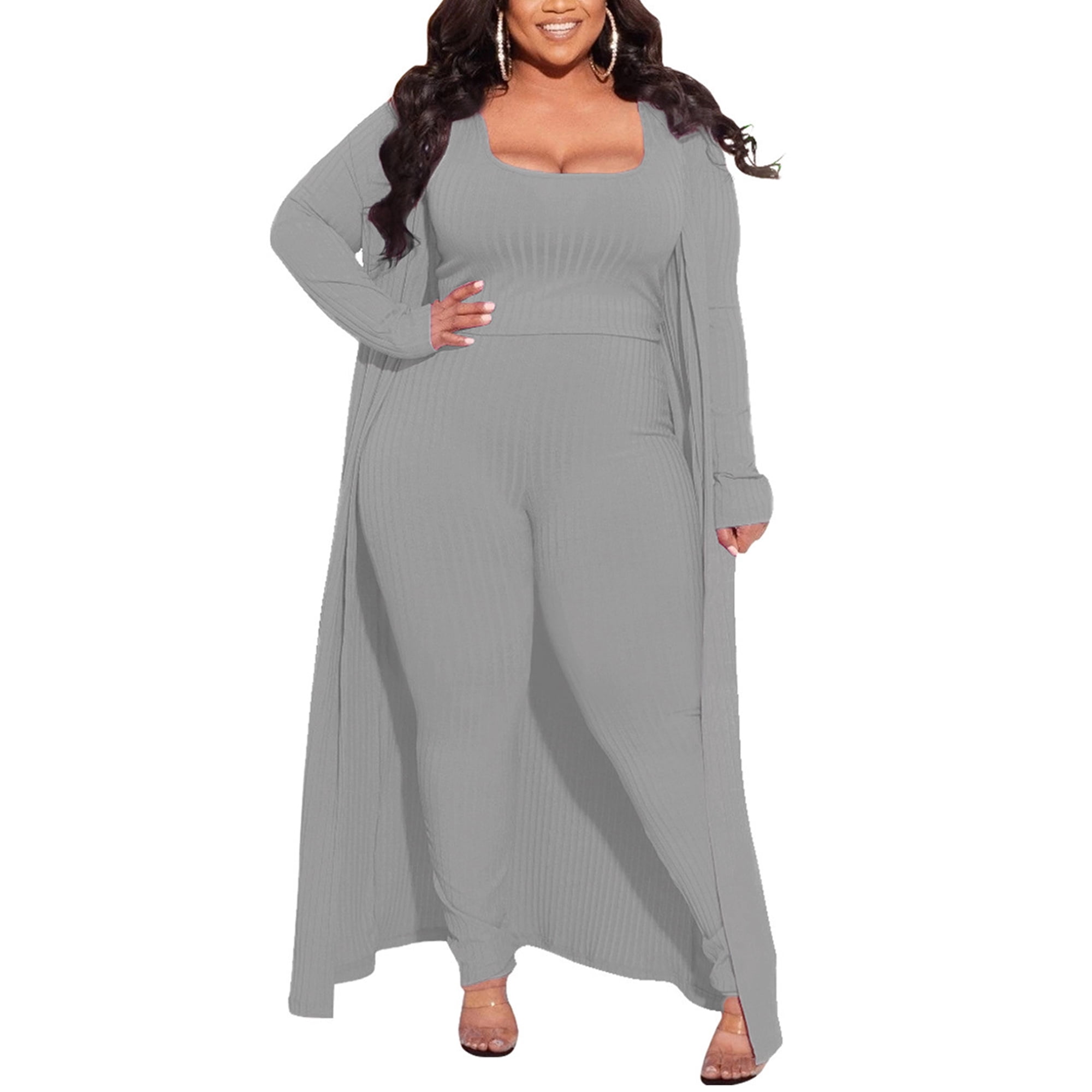 Ankle length cardigan plus size 2025