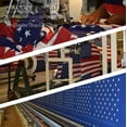 thumbnail image 6 of Valley Forge USPN-1 American Flag, 3'x5' Grommeted, Red,White,Blue, 6 of 6