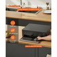 thumbnail image 5 of KFFKFF Electric Pizza Oven, 16-inch Countertop Pizza Maker, 77-572°F Temperature Range, 1750W Indoor Oven with Timer & Temperature Control, Dual Heating Tubes, Grill Rack, 5 of 9