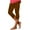 #01Coffee, variant on ZVAVZ Summer Pants for Women,Ladies Summer Solid Color Capri Leggings High Waisted Slim Fitting Yoga Pant Casual Lightweight Crop Pants Flash Sale Of The Day Dark Gray,L